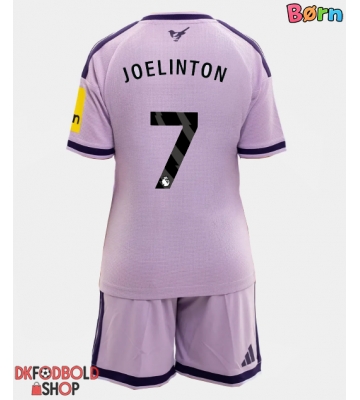 Newcastle United Joelinton #7 Tredje trøje Børn 2026-27 Kort ærmer (+ korte bukser)
